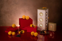 Mini Dried Tangerine Peel Red Bean Paste Mooncake (6 Pieces Per Box)